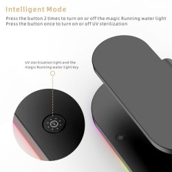 Multi Light 3 in 1 Wireless Charger for All Brands Phone.