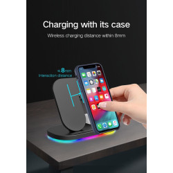 High Tech 3 in 1 Latest Wireless Charger