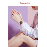 Lady Fashion Maganetic smart watch with Waterproof