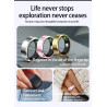 Smart Finger Ring Health Tracker Heart Rate Blood Oxygen Monitoring IP68 Waterproof Sports Smart Rings for Men Women
