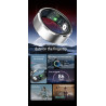 Smart Finger Ring Health Tracker Heart Rate Blood Oxygen Monitoring IP68 Waterproof Sports Smart Rings for Men Women