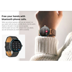 Waterproof Bright and Vivid Screen smart Luxury Watch