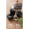 Smart Finger Ring Health Tracker Heart Rate Blood Oxygen Monitoring IP68 Waterproof Sports Smart Rings for Men Women