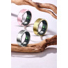 Smart Finger Ring Health Tracker Heart Rate Blood Oxygen Monitoring IP68 Waterproof Sports Smart Rings for Men Women