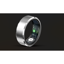 Smart Finger Ring Health Tracker Heart Rate Blood Oxygen Monitoring IP68 Waterproof Sports Smart Rings for Men Women