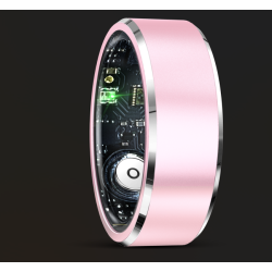 Smart Finger Ring Health Tracker Heart Rate Blood Oxygen Monitoring IP68 Waterproof Sports Smart Rings for Men Women