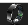 Fashion Steel Women Finger Rings with Gift Charging Case Box Men Sport Fitness R6 Smart Ring