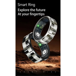 Smart Ring Health Waterproof Finger Ring Monitor Heart Rate Fitness Tracker