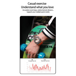 Smart Ring Health Waterproof Finger Ring Monitor Heart Rate Fitness Tracker