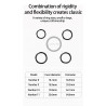 Smart Ring Health Waterproof Finger Ring Monitor Heart Rate Fitness Tracker