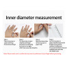 Smart Ring Health Waterproof Finger Ring Monitor Heart Rate Fitness Tracker