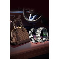 Smart Ring Health Waterproof Finger Ring Monitor Heart Rate Fitness Tracker
