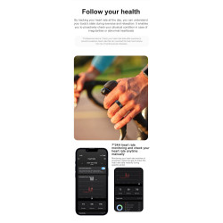Smart Rings Health Sleep Monitor Fitness Tracker Anillo Intelligent Heart Rate Blood Oxygen Blood Pressure Smart Finger Ring