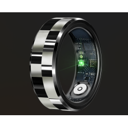 Smart Ring Health Waterproof Finger Ring Monitor Heart Rate Fitness Tracker