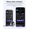 Health Smart Ring for Men Bluetooth IP68 Waterproof Fitness Tracker, Sleep & Step Monitoring, Stylish Sport Rings for Men