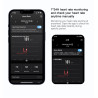 Health Smart Ring for Men Bluetooth IP68 Waterproof Fitness Tracker, Sleep & Step Monitoring, Stylish Sport Rings for Men