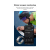 Health Smart Ring for Men Bluetooth IP68 Waterproof Fitness Tracker, Sleep & Step Monitoring, Stylish Sport Rings for Men