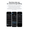 Health Smart Ring for Men Bluetooth IP68 Waterproof Fitness Tracker, Sleep & Step Monitoring, Stylish Sport Rings for Men