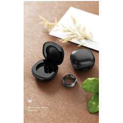 Health Smart Ring for Men Bluetooth IP68 Waterproof Fitness Tracker, Sleep & Step Monitoring, Stylish Sport Rings for Men