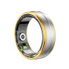 Health Smart Ring for Men Bluetooth IP68 Waterproof Fitness Tracker, Sleep & Step Monitoring, Stylish Sport Rings for Men