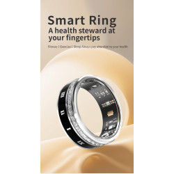 Inteligente Smartring Heart Rate Fitness tracker Health Blood Oxygen Sport Sleeping Monitor