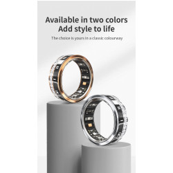 Inteligente Smartring Heart Rate Fitness tracker Health Blood Oxygen Sport Sleeping Monitor