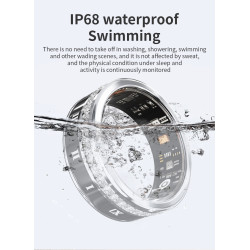 Inteligente Smartring Heart Rate Fitness tracker Health Blood Oxygen Sport Sleeping Monitor