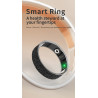Smart Ring, Smart Ring Health Tracker Sleep Monitoring Step Counter, IP68 Waterproof Intelligent Wearable Device