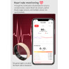 Smart Ring, Smart Ring Health Tracker Sleep Monitoring Step Counter, IP68 Waterproof Intelligent Wearable Device