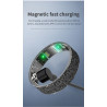 Smart Ring, Smart Ring Health Tracker Sleep Monitoring Step Counter, IP68 Waterproof Intelligent Wearable Device