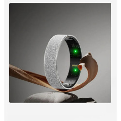 Smart Ring, Smart Ring Health Tracker Sleep Monitoring Step Counter, IP68 Waterproof Intelligent Wearable Device