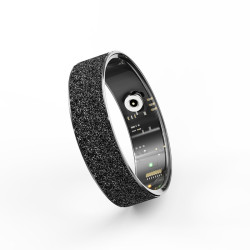 Smart Ring, Smart Ring Health Tracker Sleep Monitoring Step Counter, IP68 Waterproof Intelligent Wearable Device