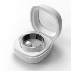 Smart Ring, Smart Ring Health Tracker Sleep Monitoring Step Counter, IP68 Waterproof Intelligent Wearable Device