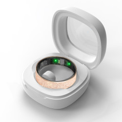Smart Ring, Smart Ring Health Tracker Sleep Monitoring Step Counter, IP68 Waterproof Intelligent Wearable Device