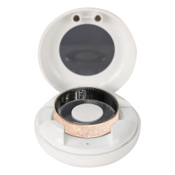 Smart Ring, Smart Ring Health Tracker Sleep Monitoring Step Counter, IP68 Waterproof Intelligent Wearable Device